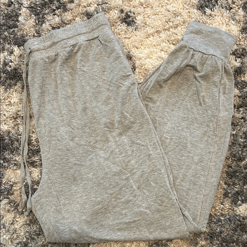 Fashion Nova Heather Gray Joggers